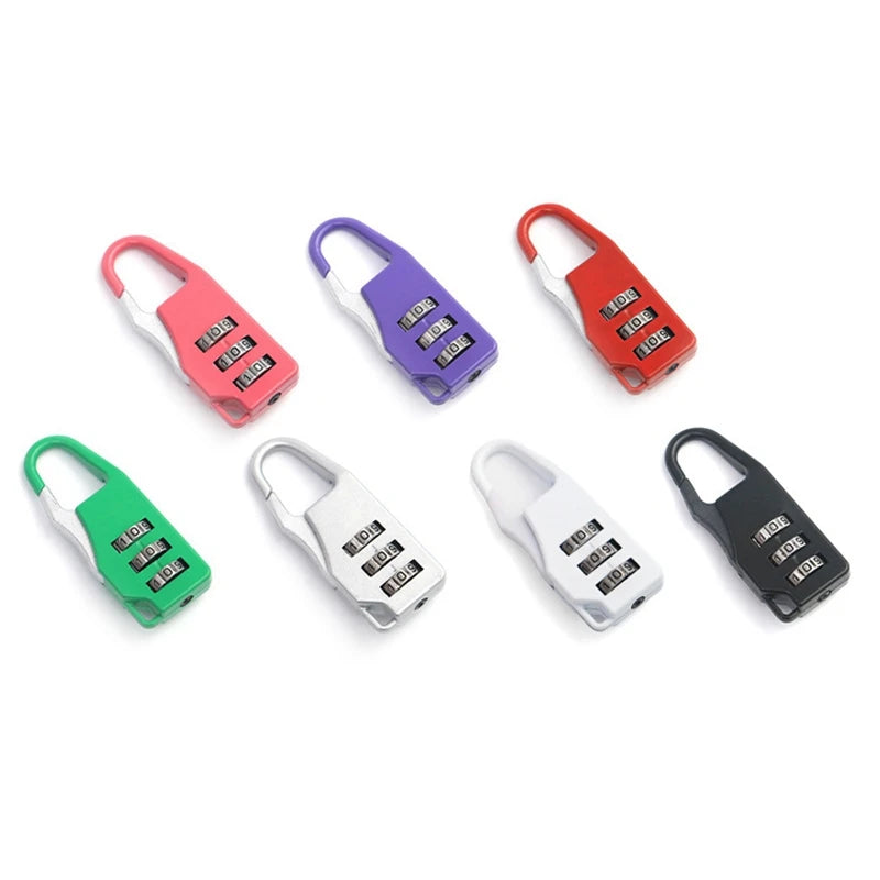 EGFirtor 3-Digit Mini Combo Padlock Luggage Travel