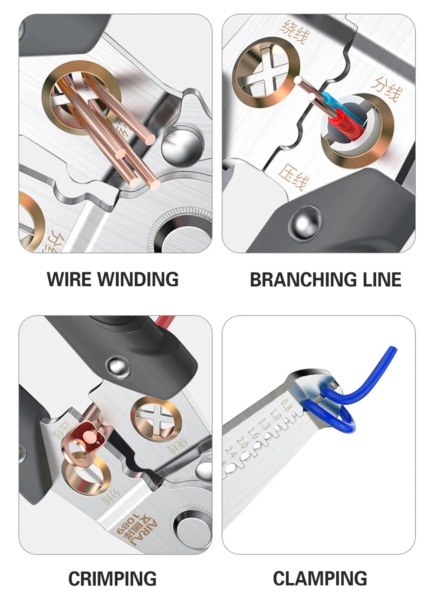 AIRAJ Multifunction Wire Cutting Pliers