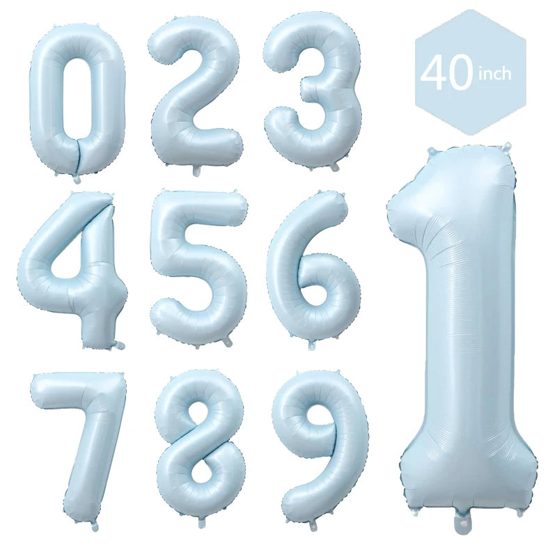 Number Foil Balloons (40-inch)