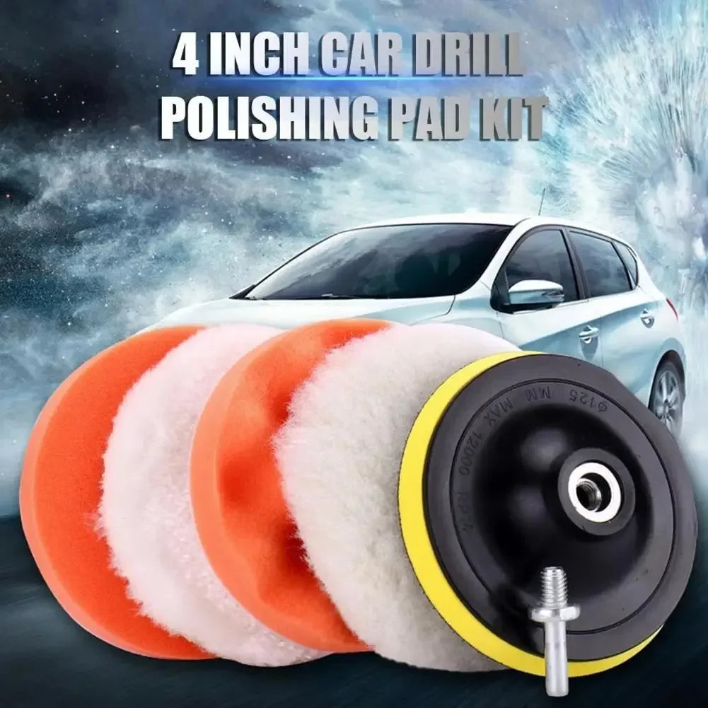 Car Polishing Wool Pad Waxing Polishing Disc 3/4/5 Inch