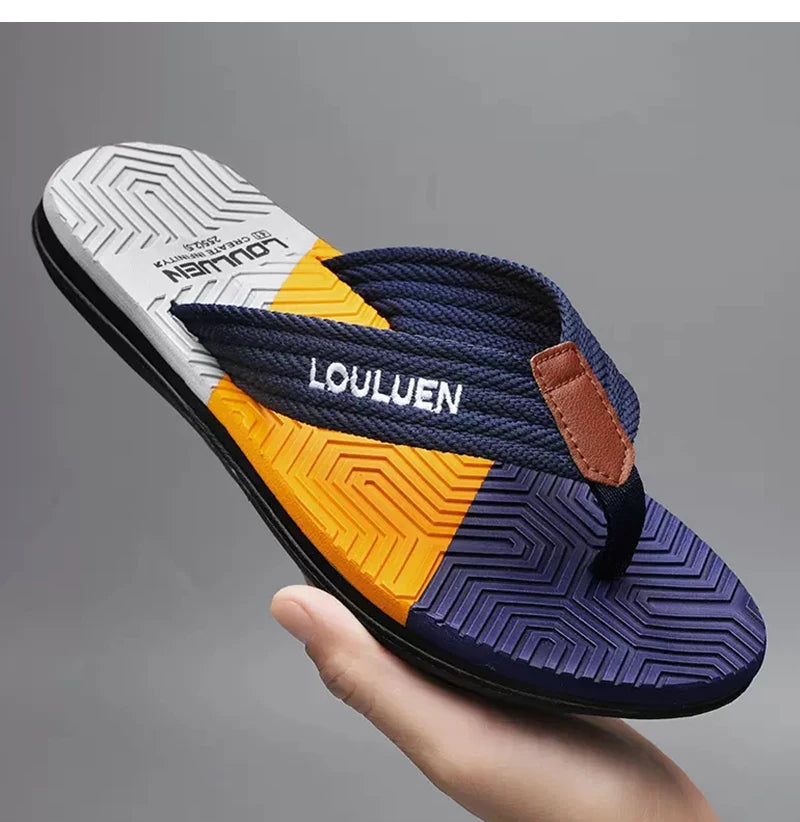 Unisex Fashion Beach Sandals Anti-Slip Thick Sole Flip Flops