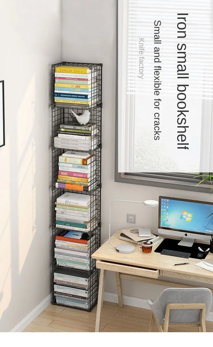 Floating Bookshelf Bookcase Home Storage Desk Organization