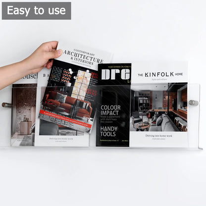 Wall-Mount Brochure Holder (12 Colors)