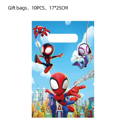 Marvel Birthday Party Disposable Tableware Spider-Man