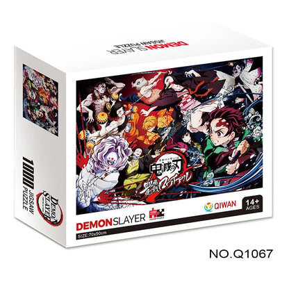 Demon Slayer 500/1000 Piece Jigsaw Puzzle Anime Educational Toy