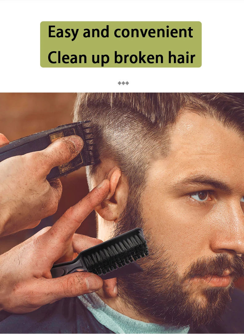 1pcs Hair Clipper Neck Dust Cleaning Brush Beard Tool