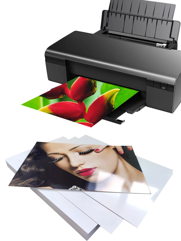 High Glossy Photo Paper for Inkjet Printers Canon Epson HP