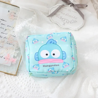 Sanrio Hello Kitty Kuromi Menstrual Bag Napkin Storage