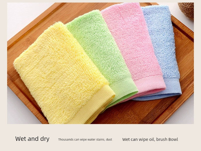 Thickened Oil-Free Home Kitchen Dish Towel Rag