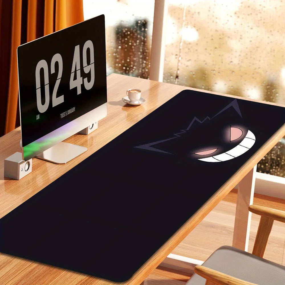 Large Non-Slip Gaming Mouse Pad with Monster Design