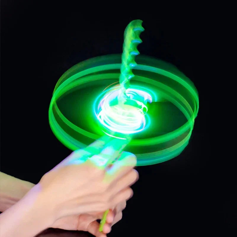 LED Luminous Bamboo Dragonfly Flying Toy Night Party Favor