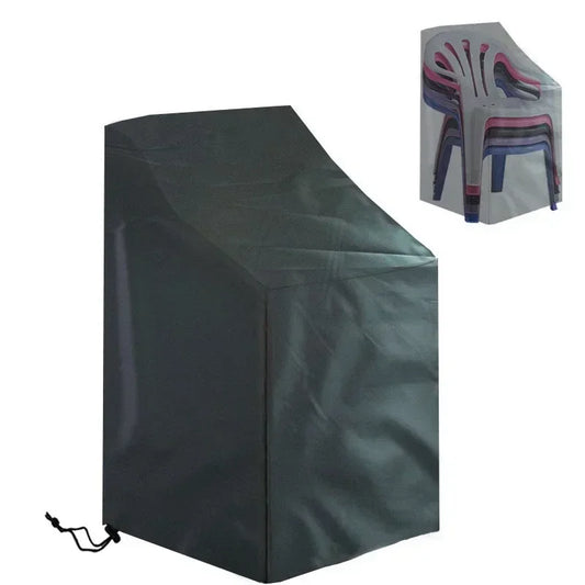 Stacked Chair Dust Cover Waterproof Outdoor Furniture