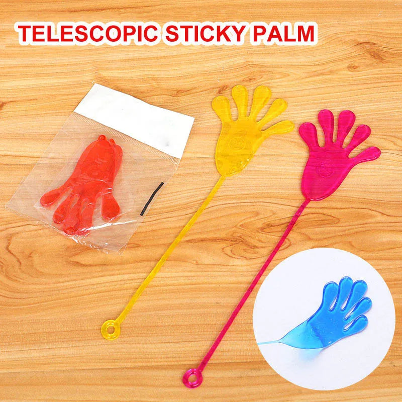 5-50 Pcs Funny Sticky Hands Toy Kids Party Favor Supplies