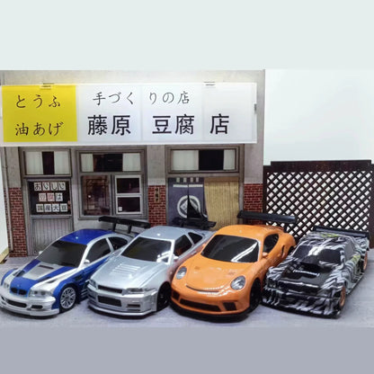 2.4G RC Drift Car 1/43 4WD High Speed Mini Racing Remote Car Gift