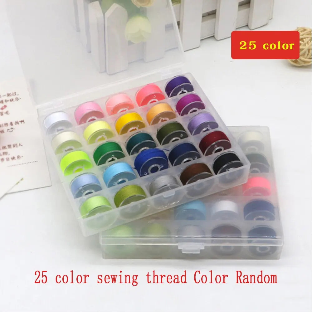 25/36 Color Embroidery Sewing Threads Machine Supply