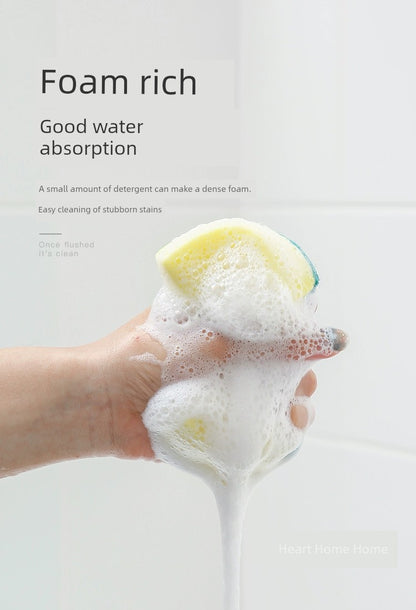 Durable Thickened Sponge Cloth Kitchen Cleaning Dishes