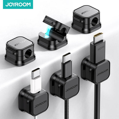 Joyroom Magnetic Cable Clips Adjustable Cord Organizer