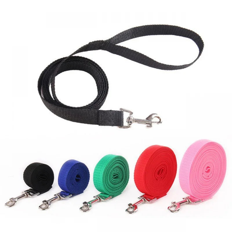 Long Outdoor Training Dog Leash for Small & Large Dogs