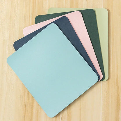 Small PU Leather Mouse Pad