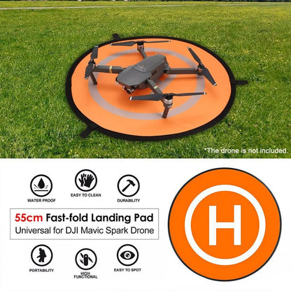 Universal 55cm Foldable Landing Pad for RC Drone