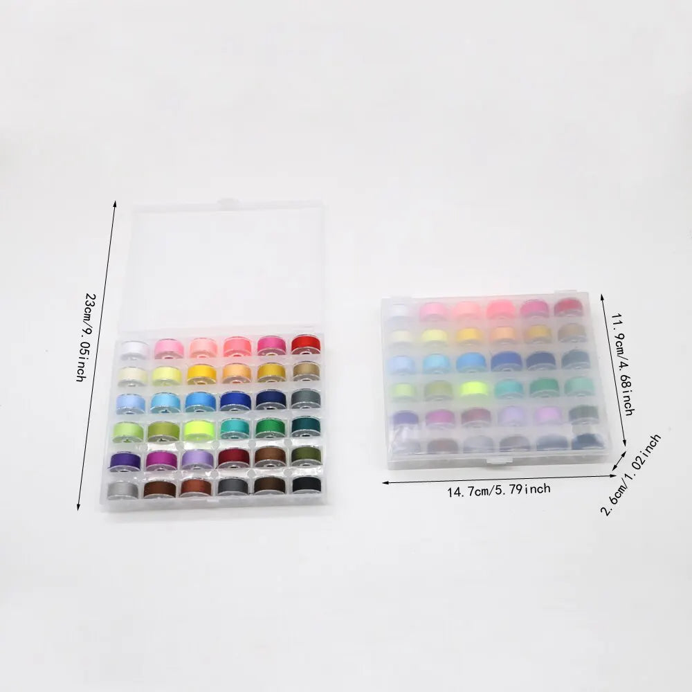 25/36 Color Embroidery Sewing Threads Machine Supply