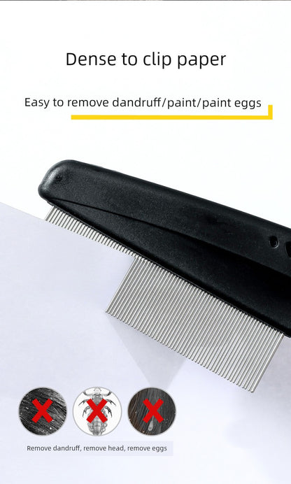 Grate Comb Ultra-Dense Lice Egg Removal Dandruff Cleanup