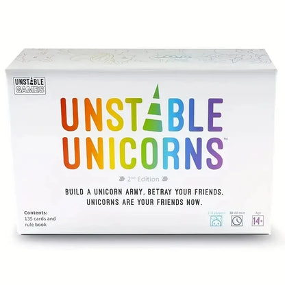 UNICORNS BOARD CARD Game Family Fun