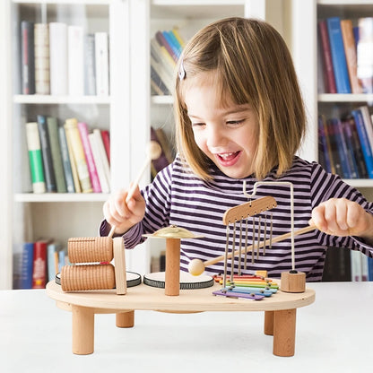 Wooden Montessori Bandstand Toy