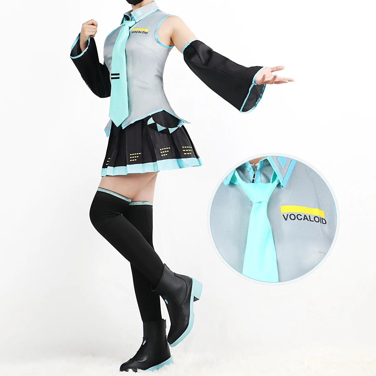 Hatsune Miku Cosplay Costume JK Skirt Wig Accessories