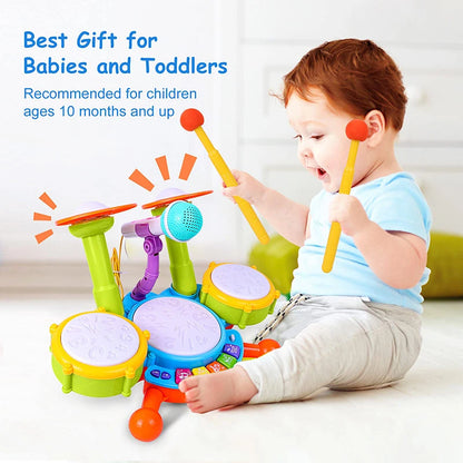 Musical Baby Drum Set (1-3 yrs)