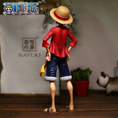 28cm One Piece Smiley Luffy Face Changing Figure Toy