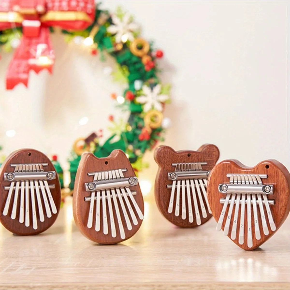 8-Key Mini Kalimba Thumb Piano