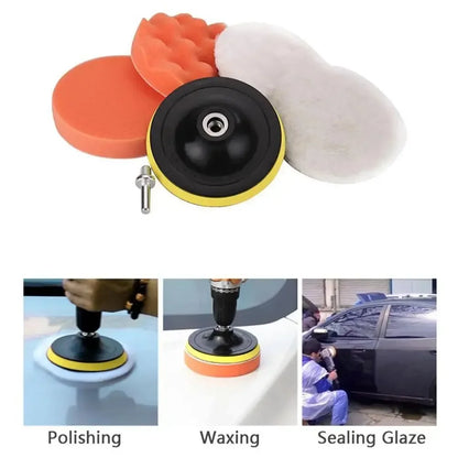 Car Polishing Wool Pad Waxing Polishing Disc 3/4/5 Inch