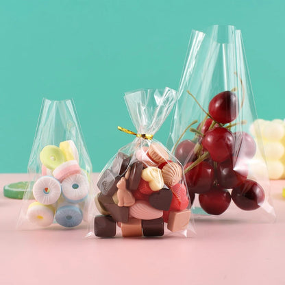 Transparent Candy Bags Plastic Cello Party Gift Favors