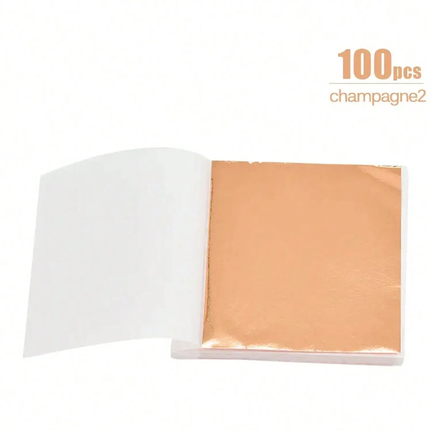 Imitation Gold & Silver Foil (100 Sheets)