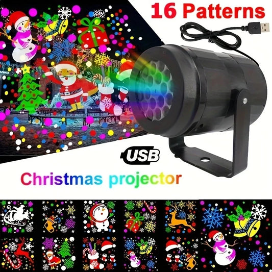 Snowflake Christmas Laser Projector