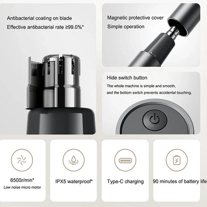 XIAOMI Mijia Electric Nose Hair Trimmer Rechargeable