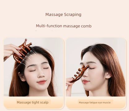 Meridian Hair Loss Gua Sha Massage Comb Tool