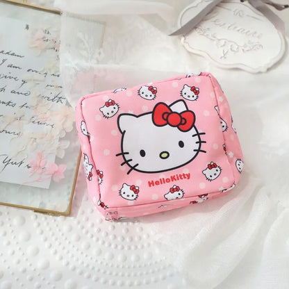 Sanrio Hello Kitty Kuromi Menstrual Bag Napkin Storage