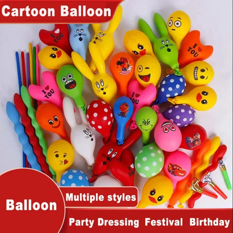 Cartoon Animal Duck Rabbit Helium Inflatable Balloon Decor