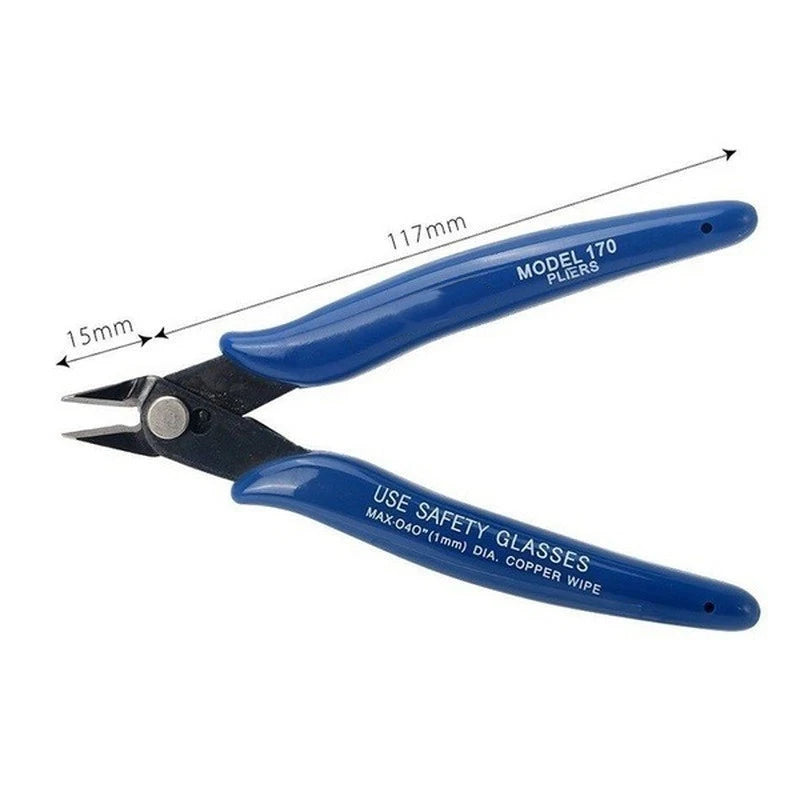 Diagonal Carbon Steel Wire Cutter Electrical Flush Pliers