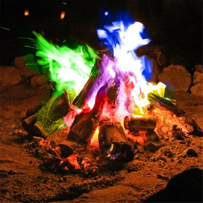 30g Colorful Magic Fire Powder Bonfire Party Pyrotechnics