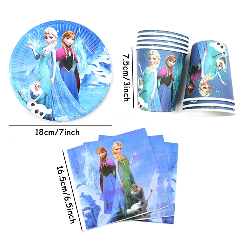 Frozen Princess Party Decor