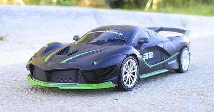 1/18 RC Sports Car 2.4G LED Light High Speed Drift Remote Car Toy