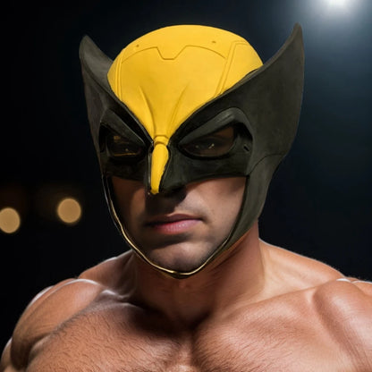 King Kong Wolverine Latex Mask Halloween Cosplay Prop