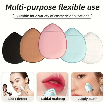 5/10Pcs Mini Finger Puff Foundation BB Cream Sponge