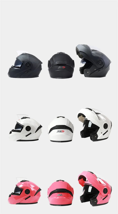 BLD Personalized Full Face Motorcycle Helmet Modular