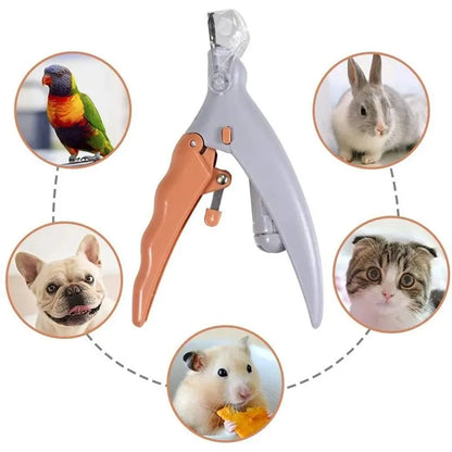 Pet Nail Clipper LED Light Multifunction Grooming Tool