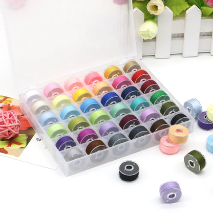 25/36 Color Embroidery Sewing Threads Machine Supply