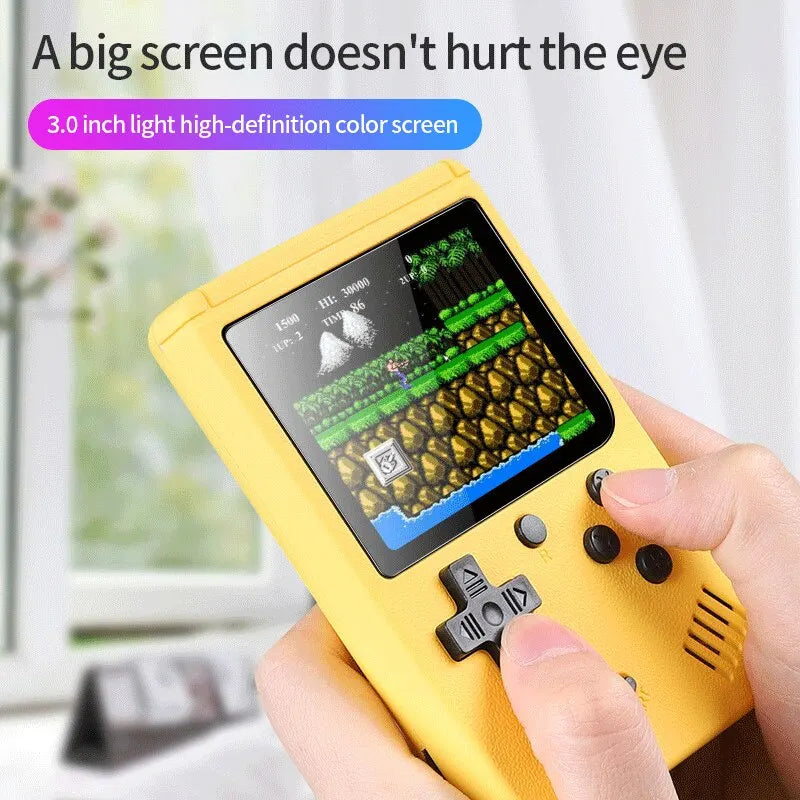 Retro Mini 8 Bit Handheld Game Console 500 Games Built-in